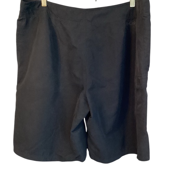 Columbia PFG Omni Shield 38 W 10 Inseam Swim Trunks Board Shorts Black - Picture 3 of 5